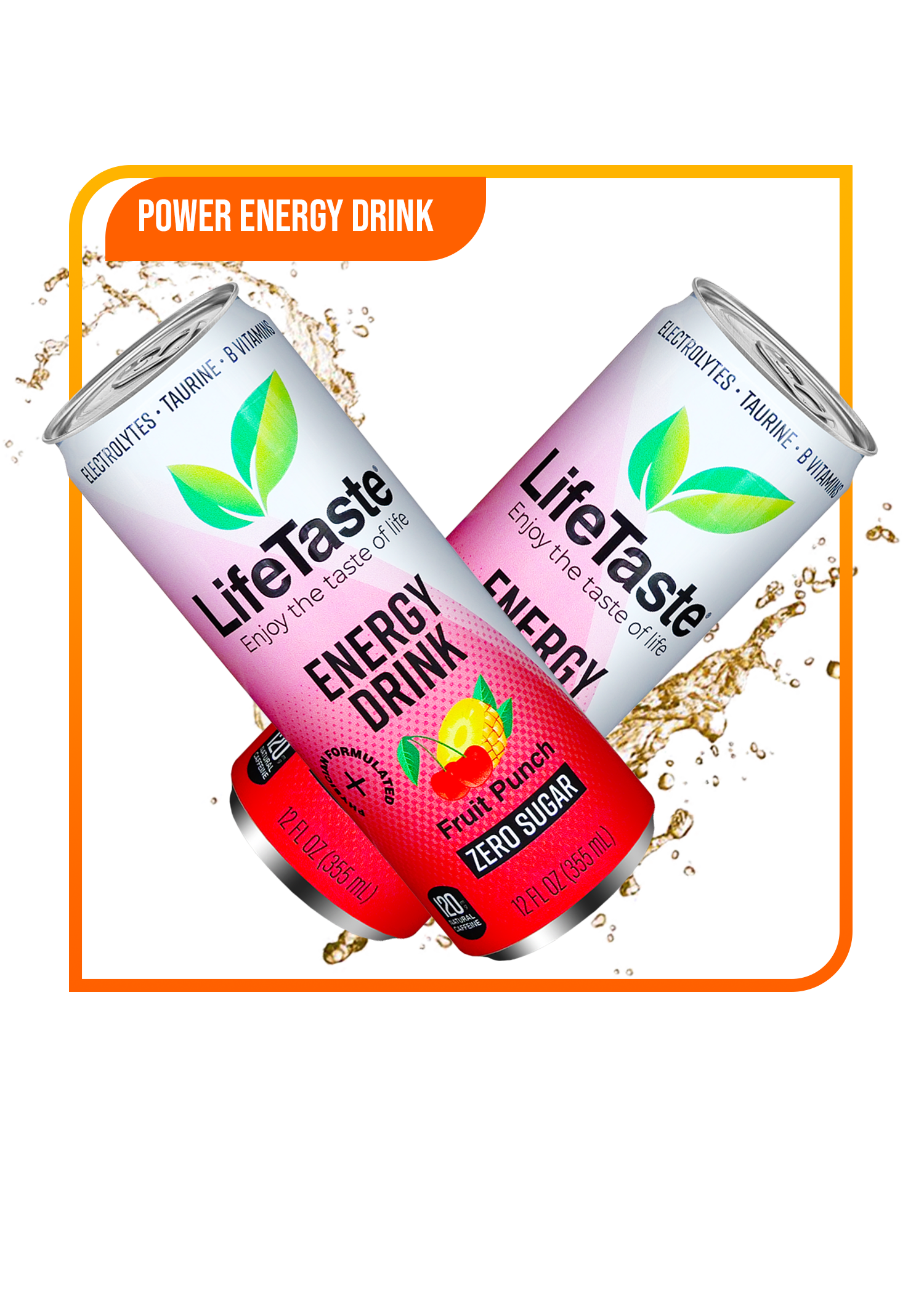 Energy drink Fruit punch